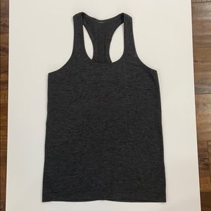 Lululemon swiftly tank dark grey size 8